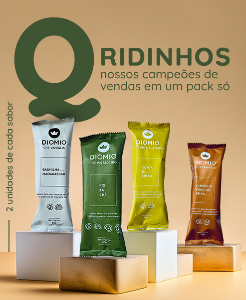 Pack Os Nossos Queridinhos - 8 Picolés