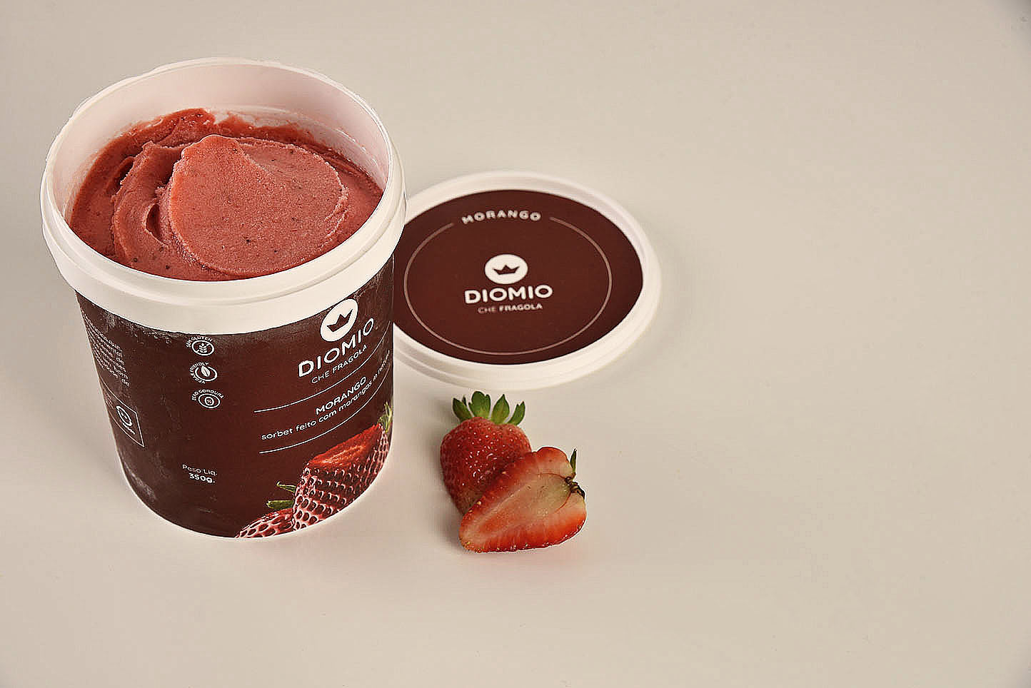 Sorbet de Morango - Cup 500ml
