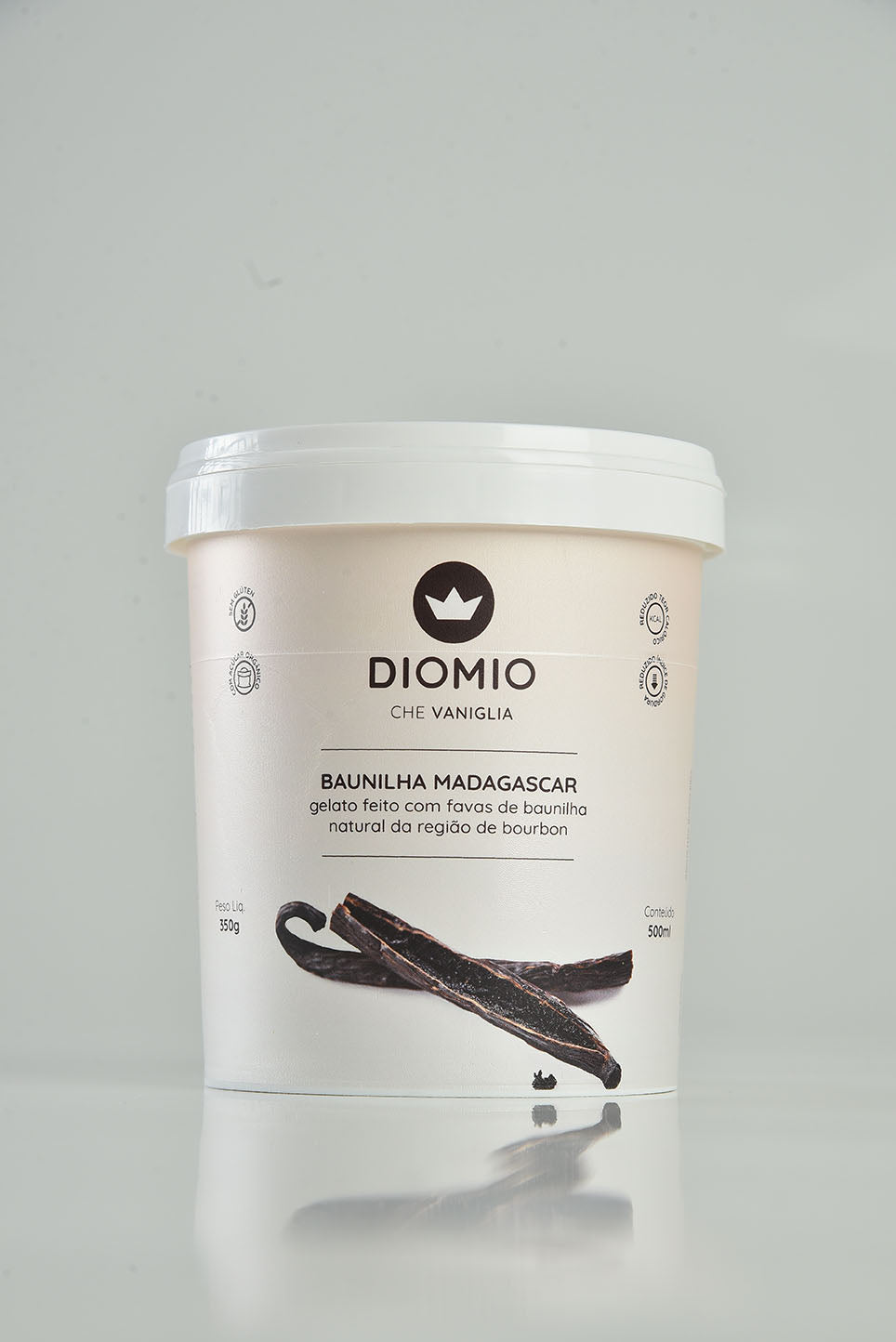 Gelato de Baunilha Madagascar - Cup 500ml