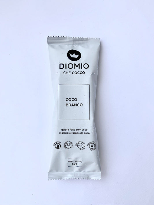 Gelato de Coco Branco - Picolé 50g