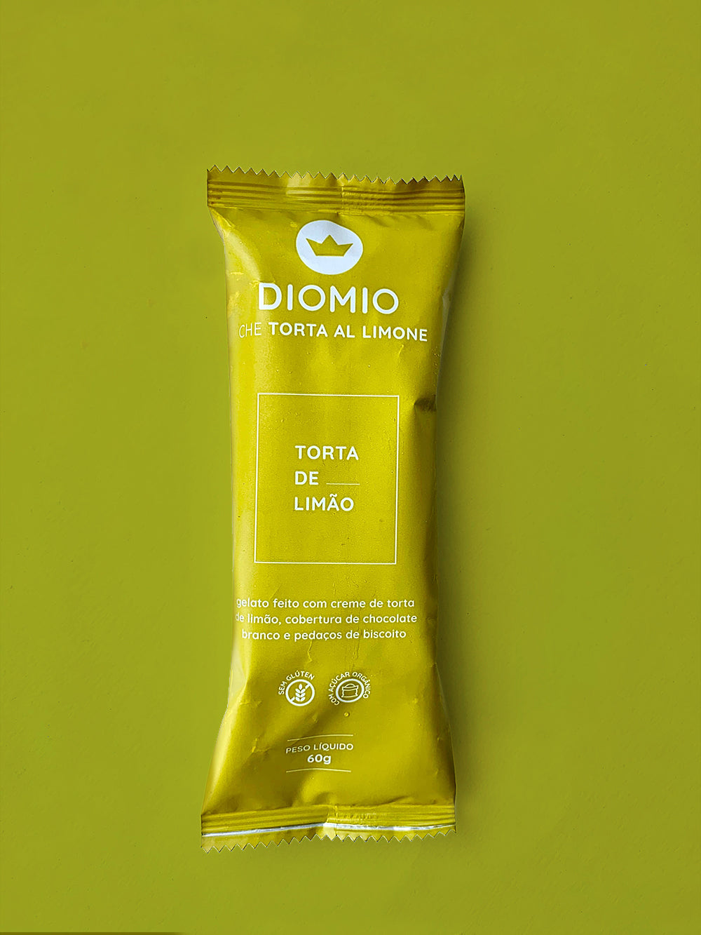 Gelato de Torta de Limão - Picolé 60g
