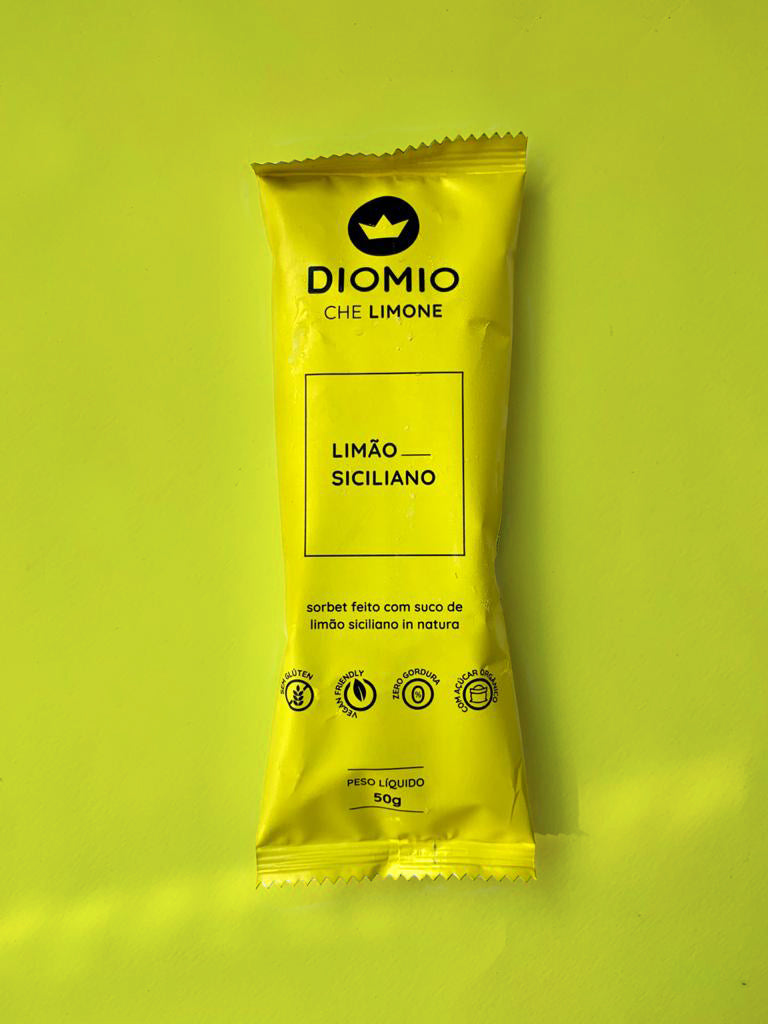 Sorbet de Limão Siciliano - Picolé 50g
