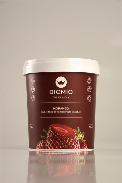 Sorbet de Morango - Cup 500ml