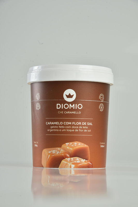 Gelato de Caramelo & Flor de Sal - Cup 500ml